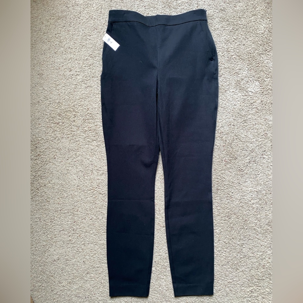 BNWT Gap Factory High Rise Skinny Ankle Stretch Pants in Black, size 10T